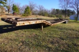 40' Lowboy Equipment Trailer w/40-Ton Axles