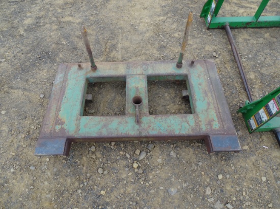 Homemade Front Hay Fork