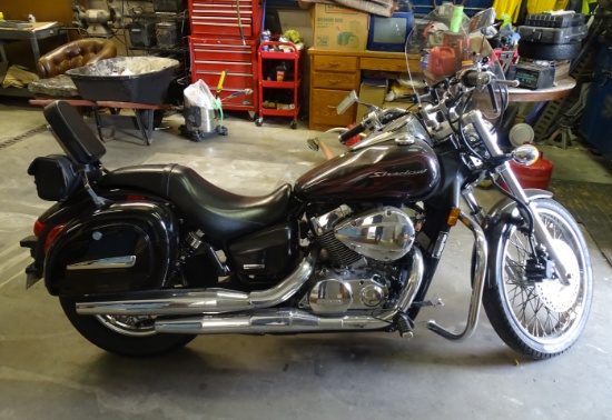 2009 Honda Shadow Motorcycle