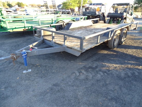 15ft. Double Axle Trailer