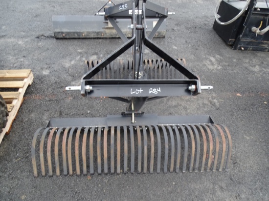 Mahindra 3pt 5ft Rock Rake