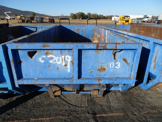 20ft. x 7.5ft. Roll-off Dumpster