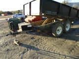 Bri-Mar Double Axle Dump Trailer