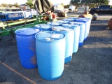 Plastic 55 Gallon Barrels