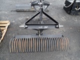 Mahindra 3pt 5ft Rock Rake