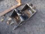 (2) Small Buckets and Pallet Forks