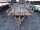 16ft. Dual Axle Trailer
