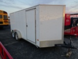 16ft. Covered Wagon Enclosed Trailer