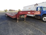 33ft Gooseneck Equipment Trailer