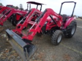 Mahindra 2655 4x4 Tractor w/ Front End Loader