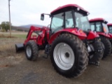 Mahindra 9110S 4x4 Cab Tractor w/ Front End Loader