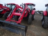 2018 Mahindra 9110S 4x4 Cab Tractor w/ Front End Loader