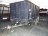 12ft Dual Axle Dump Trailer w/ 4ft Sides