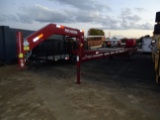 38ft Red Rhino Round Bale Trailer