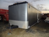24ft Dual Axle Enclosed Car Hauler Trailer