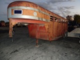 18ft Dual Axle Gooseneck Horse Trailer