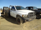 2005 Ram 3500 Flatbed Diesel Truck