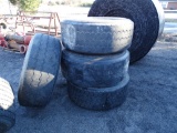 Dunlop 425/65R 22.5 Tires W/ Rims