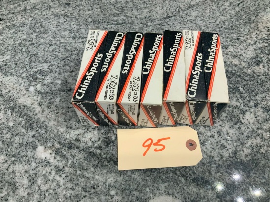 7 Boxes ChinaSports 7.62x39 Ammo