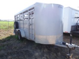 16 ft. Double Axle Stock Trailer