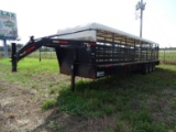 W-W Triple-Axle Stock Trailer