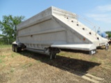 2006 40ft Travis Belly Dump Trailer