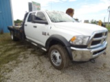 2013 Dodge 5500 Diesel Flatbed 4x4