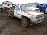 1994 Ram 3500 Flatbed w/ winch 4x4