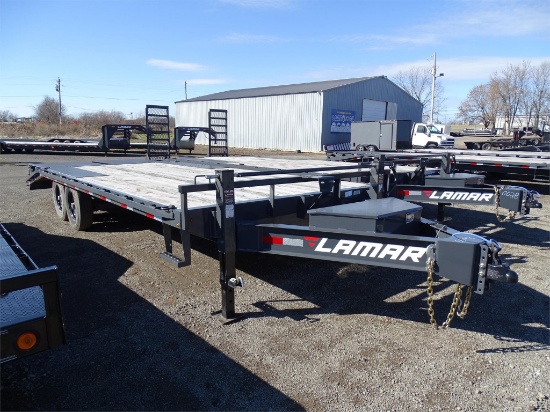 102x22ft Lamar Flatbed Trailer
