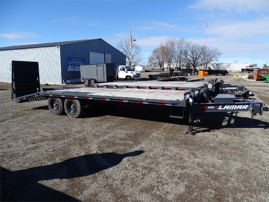 102x22ft Lamar Flatbed Trailer