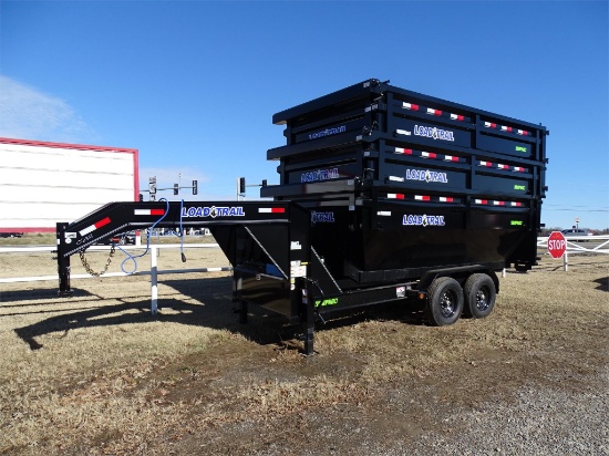 84"X14FT Load Trail Roll Off Dump Trailer