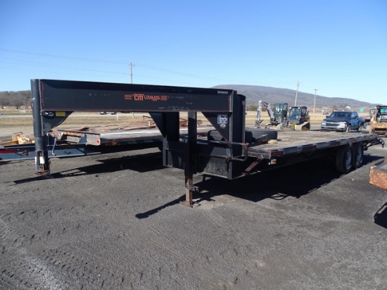 CM 24FT + 5FT GOOENECK FLATBED TRAILER