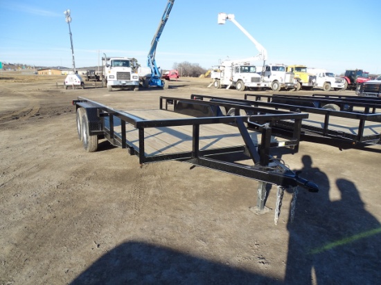 83 X 16 FLATBED TRAILER