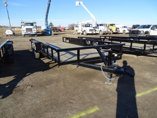 83 X 18 FLATBED TRAILER