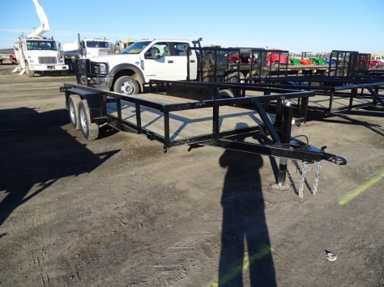 83 X 16 FLATBED TRAILER