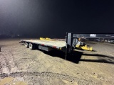 20FT + 5FT GOOSENECK DECKOVER FLATBED TRAILER