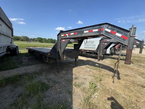 40' PJ FLATBED DECKOVER TRAILER