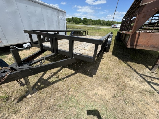 18FT FLATBED TRAILER