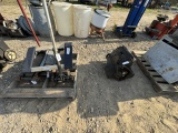 PALLET OF FLOOR JACKS - DOLLY - ENGINE