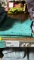 Turquoise No Hair Acid Leather
