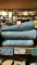Sky Blue Silver No Hair Leather