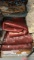 Red Gold Shimmer Leather
