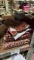 Red Acid Leopard Leather