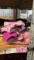 Hot Pink Acid, Distressed Leather