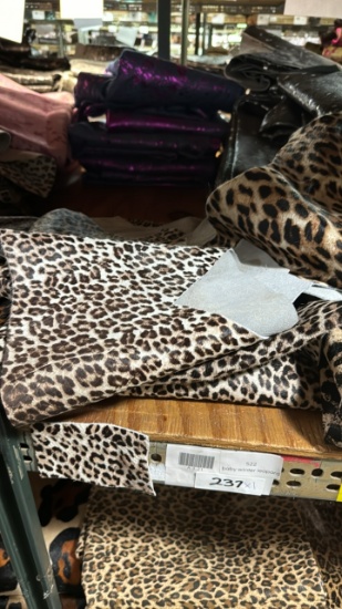Baby Winter Leopard Leather