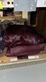Deep Purple Hair Leather
