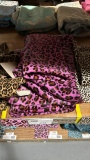 Hot Pink Leopard Hair Leather