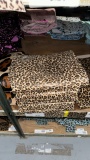 Brown Leopard No Hair Leather