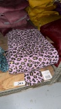 Lavender Leopard No Hair Leather