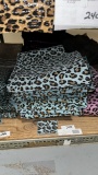 Turquoise Leopard No Hair Leather